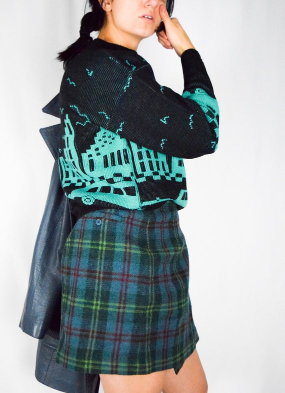 Cityscape Knit Sweater
