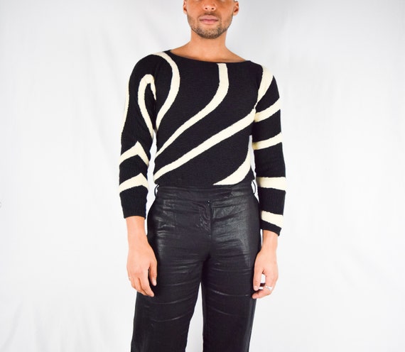 Giorgio Armani Swirl Sweater