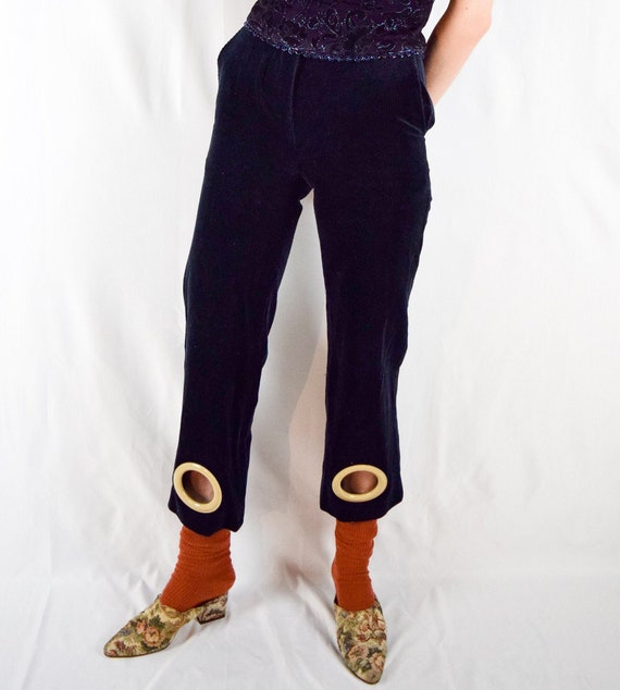 Jacquemus Cutout Circle Corduroy Pant