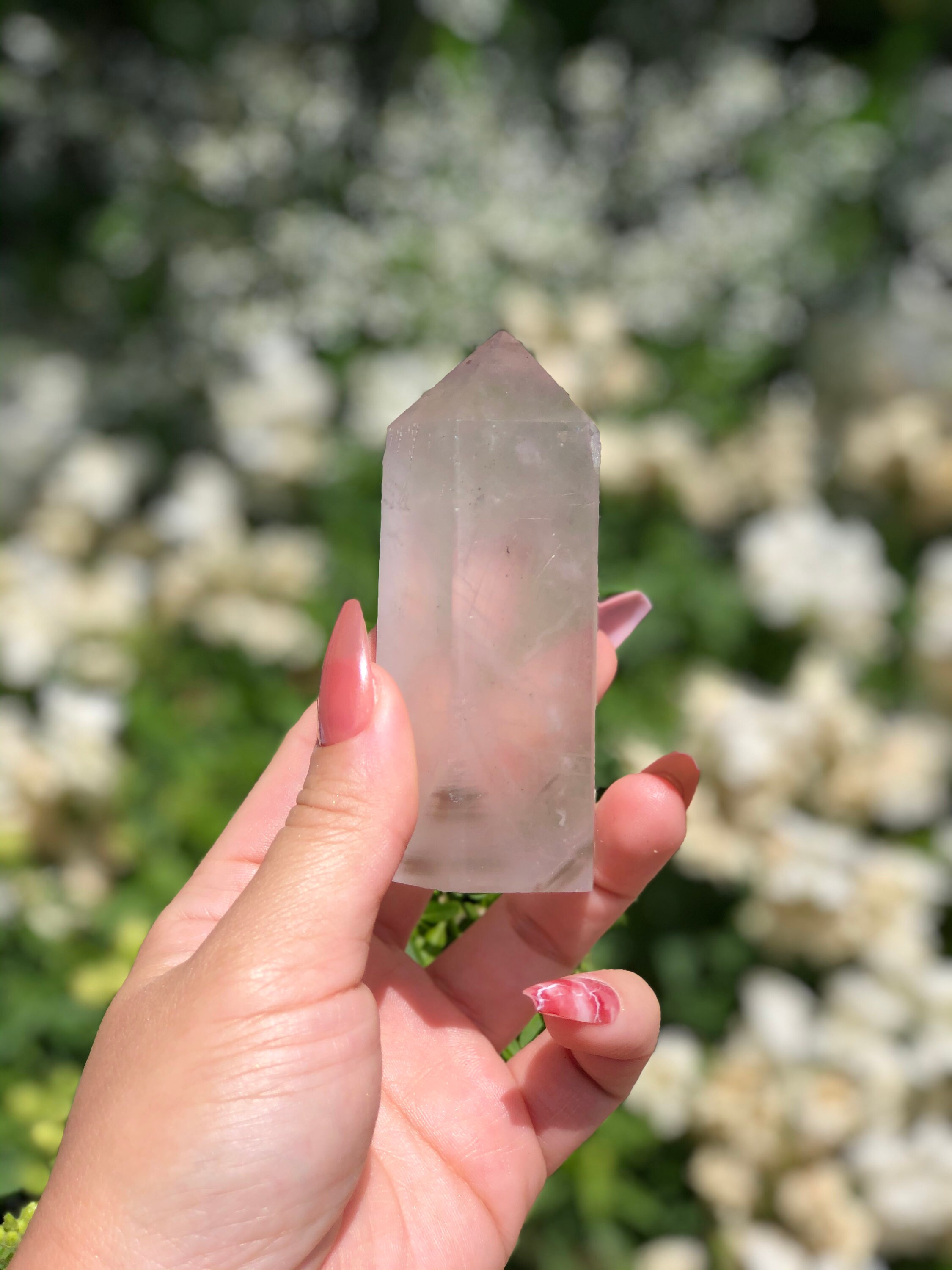 Special Clear Colorless Fluorite 3.5 Tower Point/With | Etsy