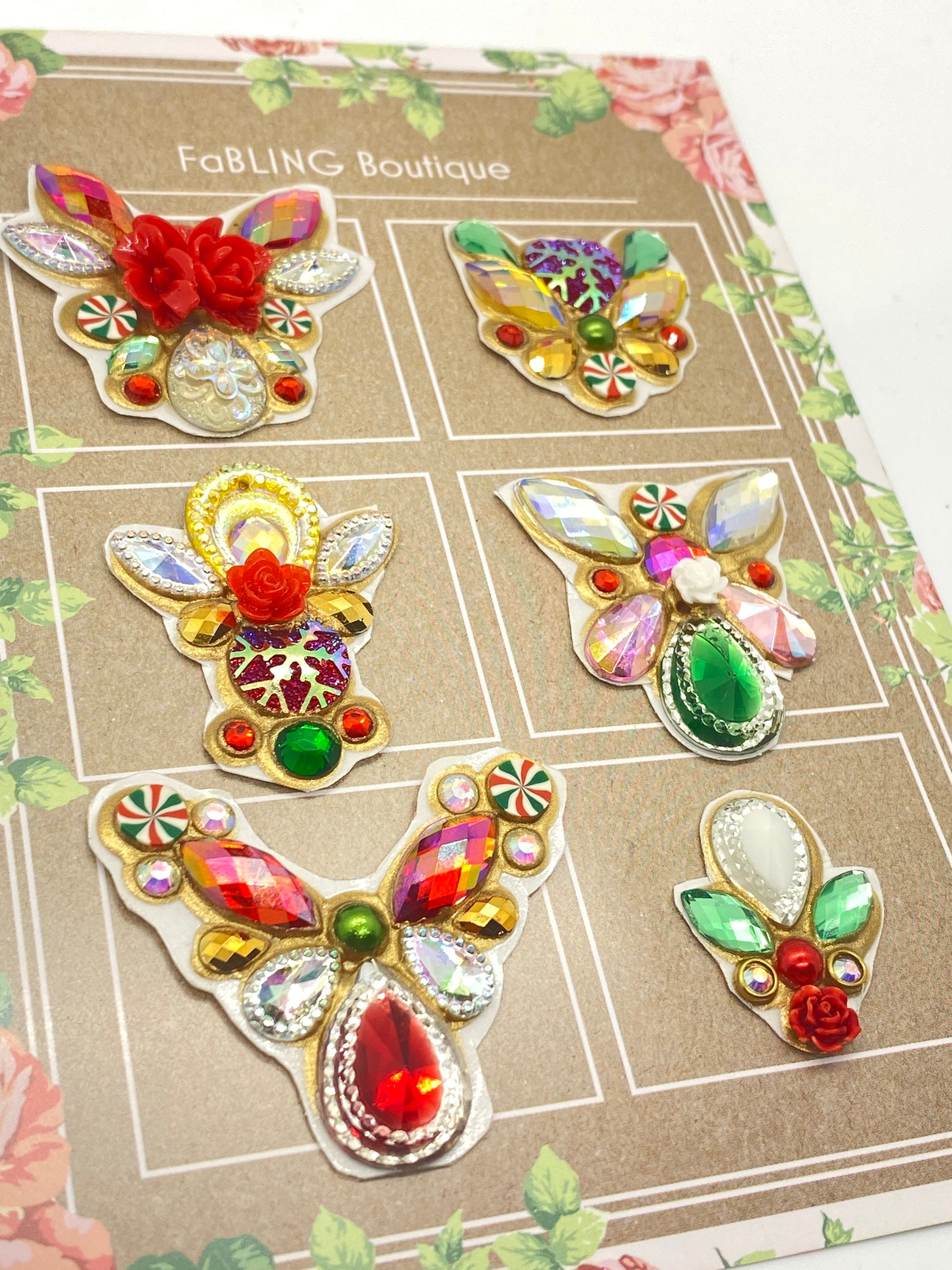 Divinebeauty Self Adhesive Gold Face Jewels/festival Jewels/crystal  Gems/party Gems 