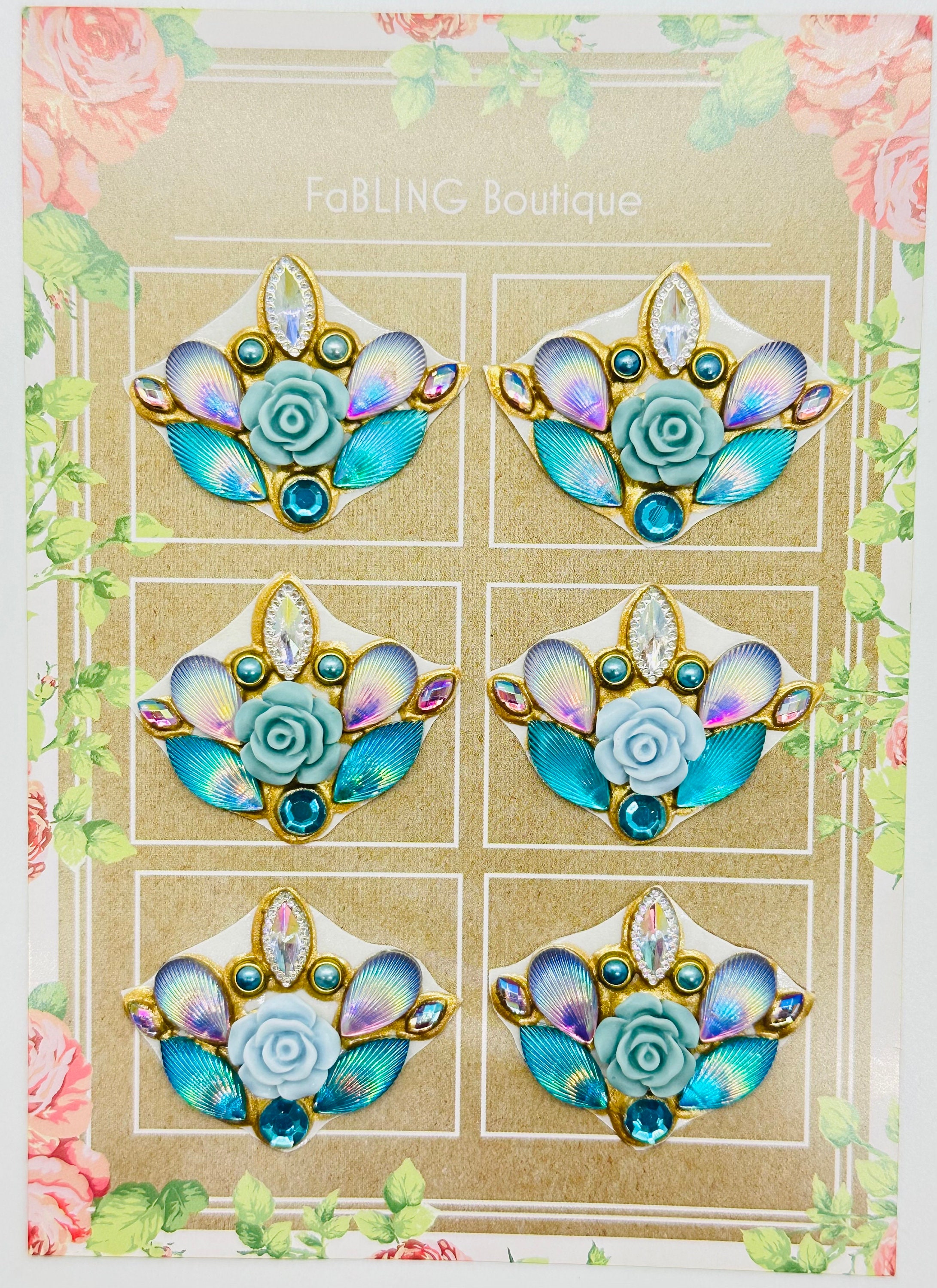 Recollections Bling Stickers Variety in Mix AB - Each