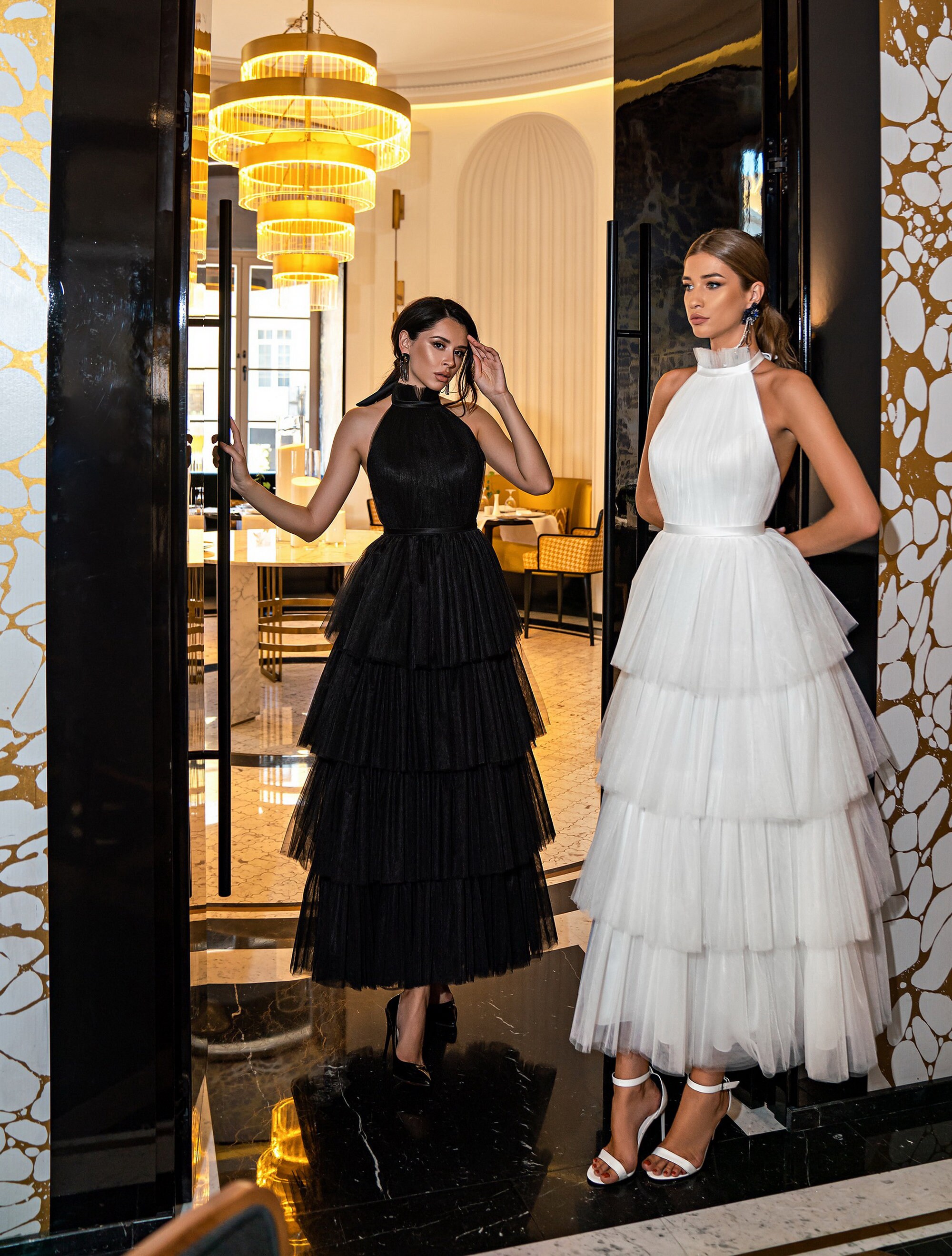 midi corset prom dress