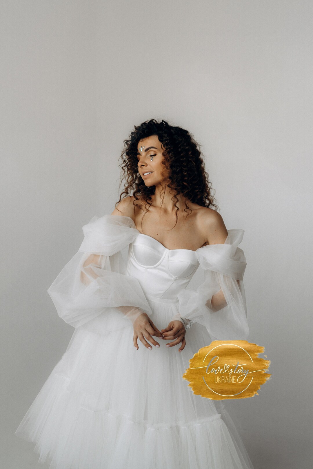 Short Wedding Dress, Wedding Receiption Dress, Bridal Gown ,Dresses For Brides main image 1