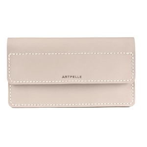 White leather clutch bag, minimalist clutch, white leather purse, elegant purse, small leather bag, stylish clutch, gift for wife
