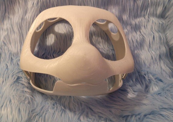 ヘッドベースケモノちびベース可動顎毛皮の着ぐるみ（3Dプリント