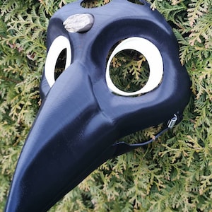 Fursuit Base Raven/Crow Moving Jaw Head Base 3D Print Furry