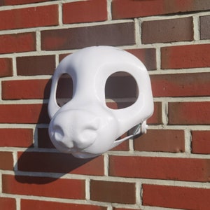 Furry Fursuit Head Base Otter Moving Jaw 3d Print