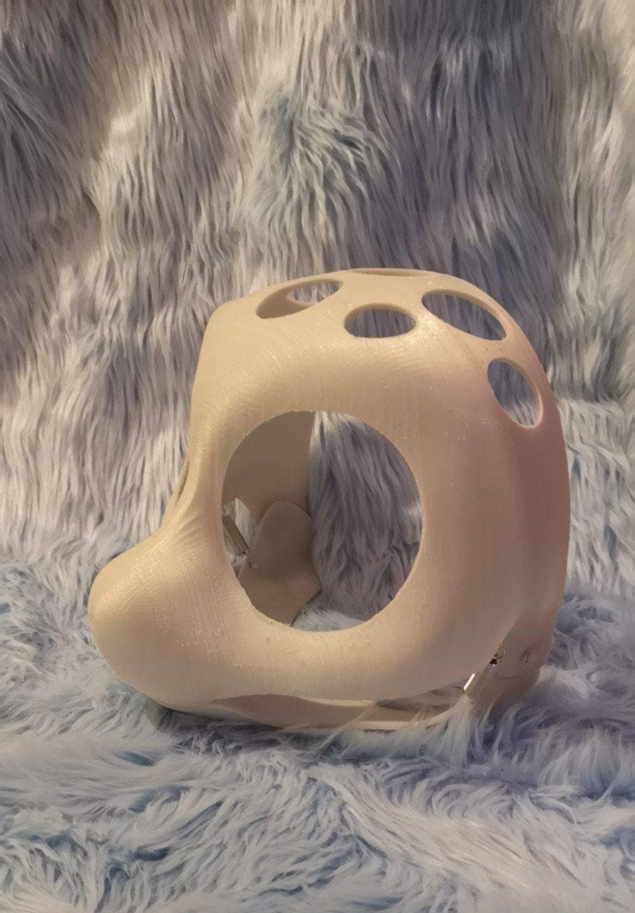 ヘッドベースケモノちびベース可動顎毛皮の着ぐるみ（3Dプリント