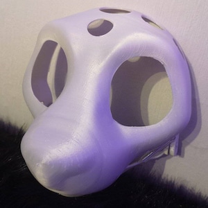 Head Base Cheetah/Cheetah Moving Jaw Furry Fursuit 3D Print Mask