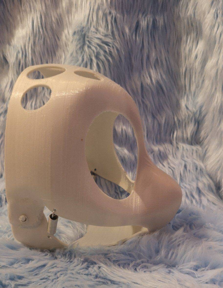 ヘッドベースケモノちびベース可動顎毛皮の着ぐるみ（3Dプリント