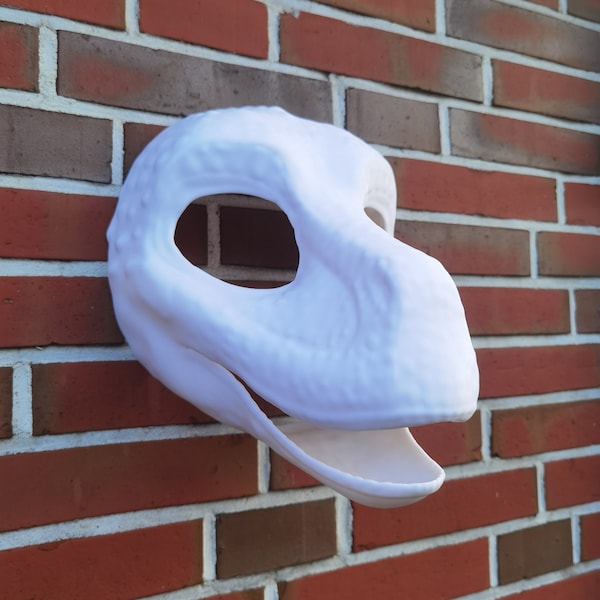 Furry Fursuit Head Base Raptor 3D Print Base