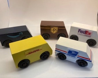 Delivery Truck Toy Etsy Delivery Truck Toy Etsy
