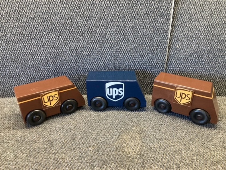 Delivery Truck Toy for Kids Imaginative Play Waldorf Toys 4 Etsy