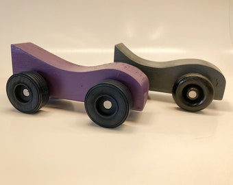 Wooden Race Car Toy, Handmade Wooden Toy, Imaginative Play, Wood Cars and Trucks, Quiet Time Toys, Birthday Gift for Toddler Boy, Montessori