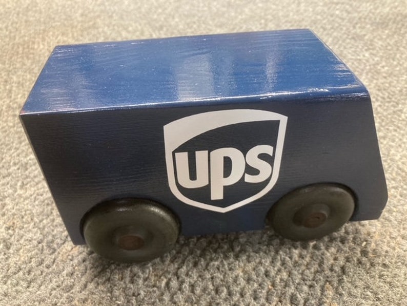 Delivery Truck Toy for Kids Imaginative Play Waldorf Toys 4 Etsy