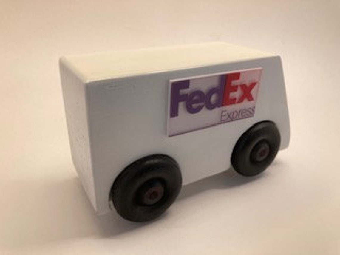 Delivery Truck Toy for Kids Imaginative Play Waldorf Toys 4 Etsy