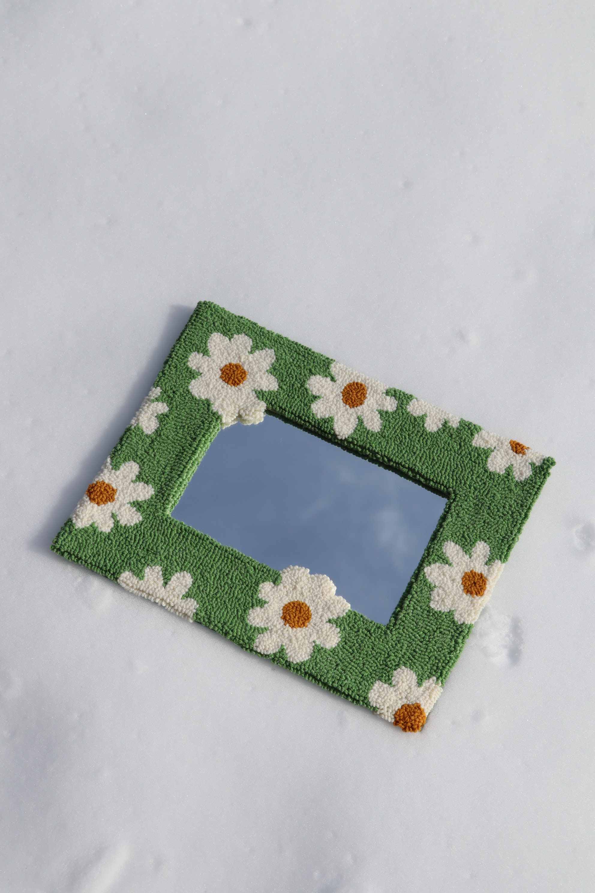 Tufted Mirror Etsy