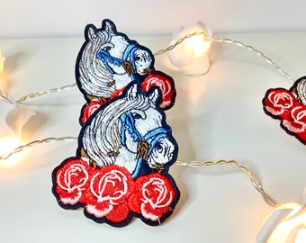 Guirlande de phares de cheval, décoration chambre fille, cadeau petite-fille, cadeau nièce, décoration thème cheval