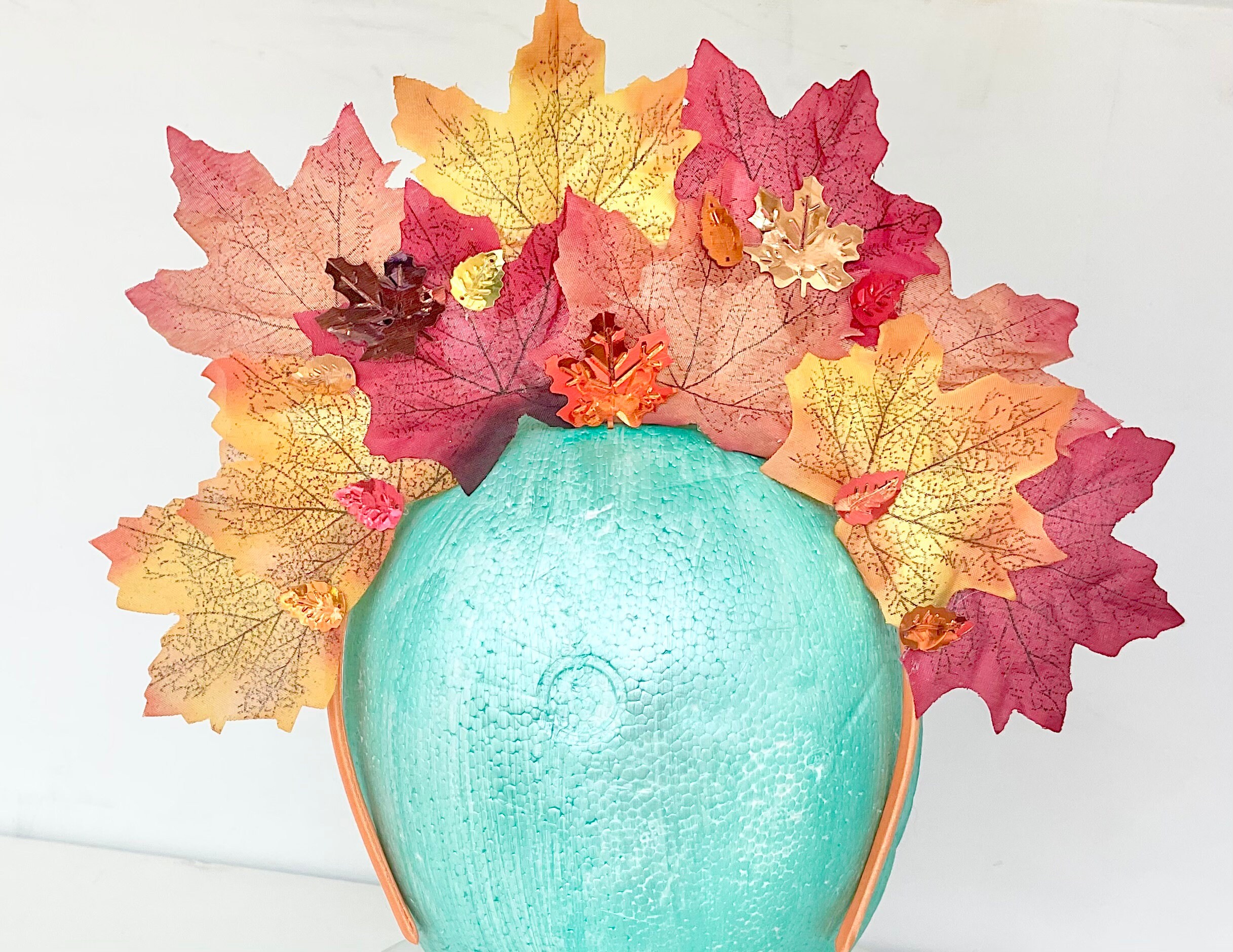 Herbstliches Ahornblatt-Stirnband – Süßer Haarschmuck Für Frauen & Mädchen