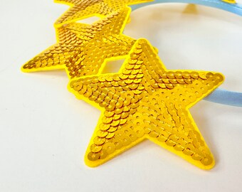 Bandeau Étoile, Bandeau De Noël Étoile, Serre Tête Étoile, Serre Tete