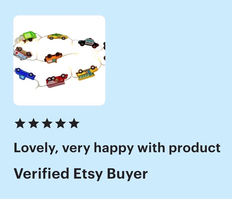 Auto string lights for boys room, boy bedroom lights, gift for boy, car theme decor, truck string lights, toddler boy gift image 15
