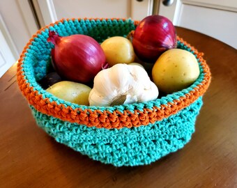 Handmade cotton baskets (21-003)