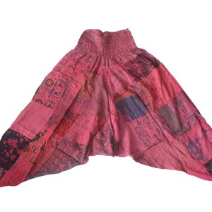 Buy Ladies Gathered Draped Baggy Harem Pants Trousers Lagenlook Alibaba  Online at desertcartINDIA