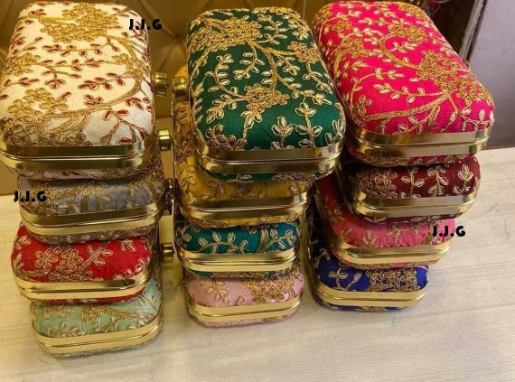 Wholesale Lot of 5-100 Pcs Handmade Embroidered Clutch Bags - Etsy