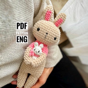 PDF Crochet Bunny Amigurumi Pattern