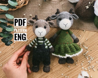 PDF Deer Sam Amigurumi Pattern