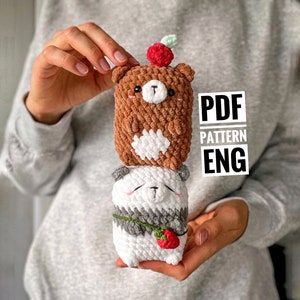 PDF Mini Bear Amigurumi Pattern
