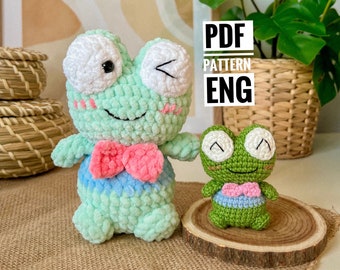 PDF Frog Toad Amigurumi Pattern