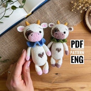 PDF Little Cow Amigurumi Pattern