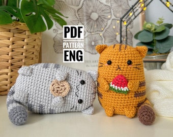 PDF Little Kawaii Cat Amigurumi Pattern