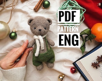 PDF Bear Barry Amigurumi Pattern