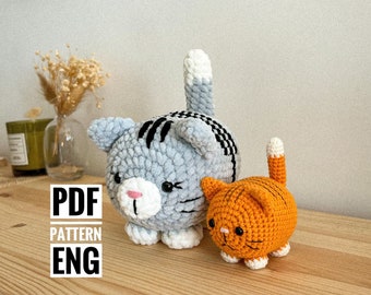 PDF Chubby Cat Amigurumi Pattern