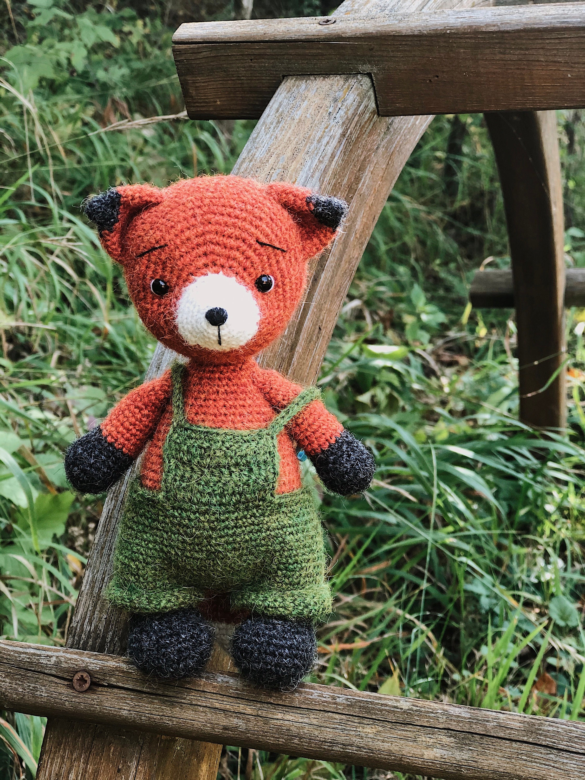 Alex Fox Patterns PDF Fox Alex Amigurumi Pattern - Etsy