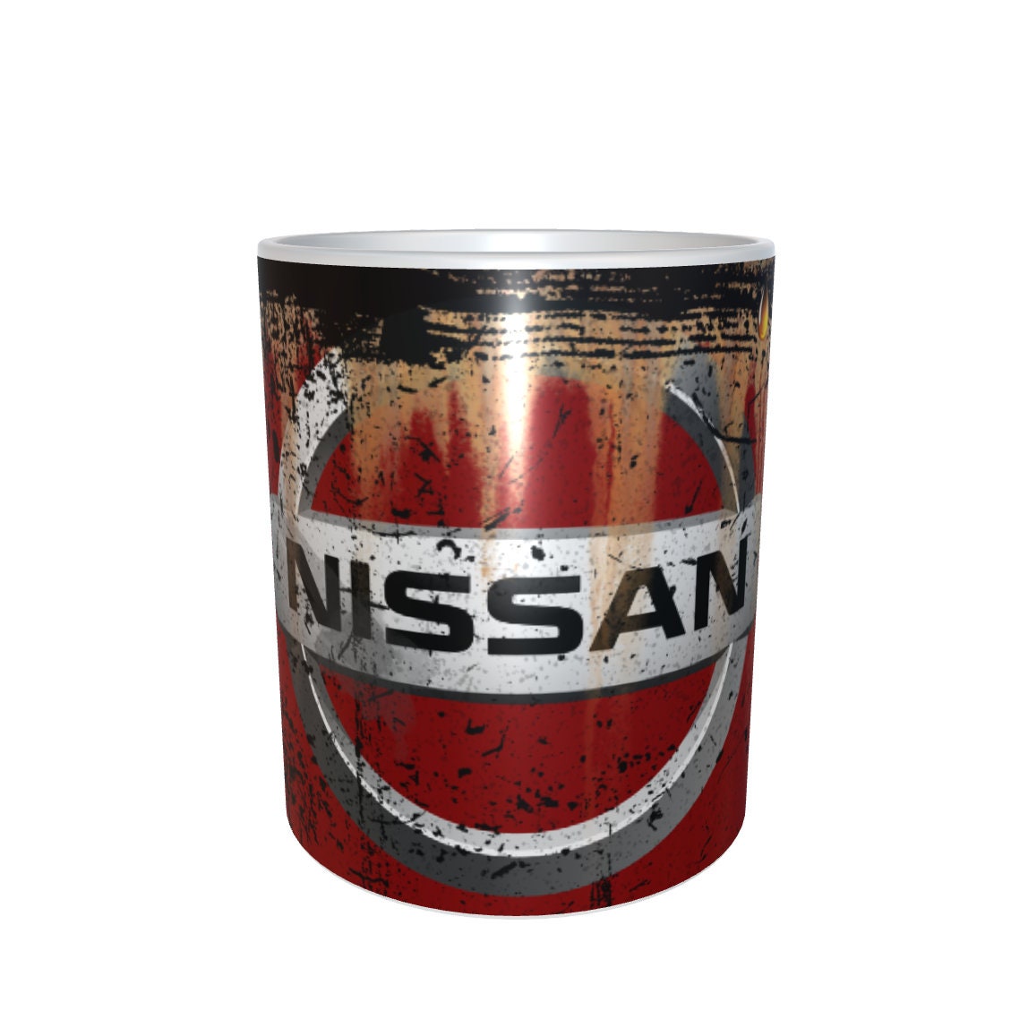 Oil Can Mug Nissan Car Coffee Mug Tea Cup Gift Garage Mechanic Etsy