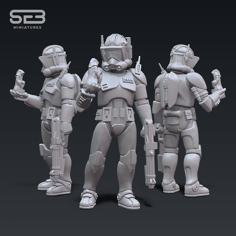 Star Wars Legion Miniatures Megapack 3d Model 3d Prin - vrogue.co