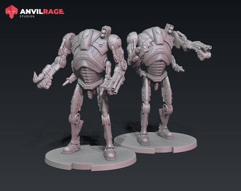 Star Wars Legion 3d Custom Miniature CIS Separatist Droid Army B3 Ultra  Droids  by Anvilrage Studios