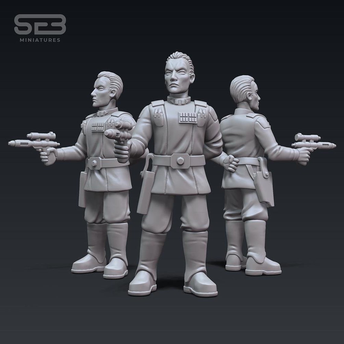 Star Wars Legion 3d Custom Miniature of Grand Admiral Tactical | Etsy