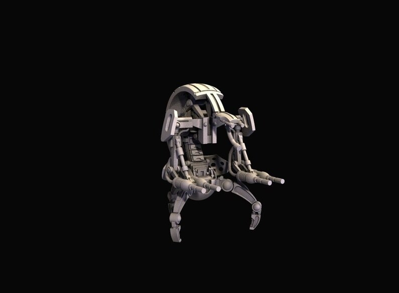 Star Wars Legion 3d Custom Miniature Separatist Droideka pair by Madox 3D Design