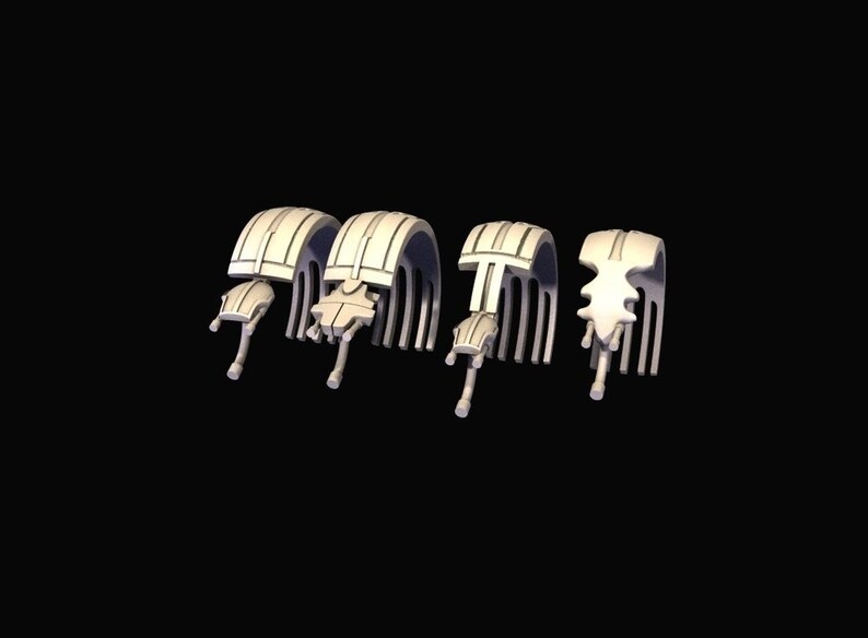 Star Wars Legion 3d Custom Miniature Separatist Droideka pair by Madox 3D Design
