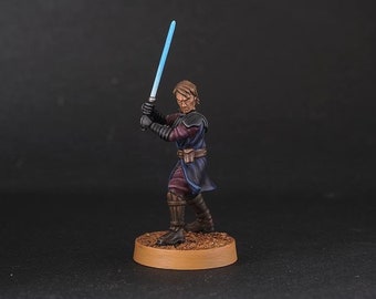 Star Wars Legion 3d Custom Miniature The Chosen One of the Force Clone General by SEB Miniatures