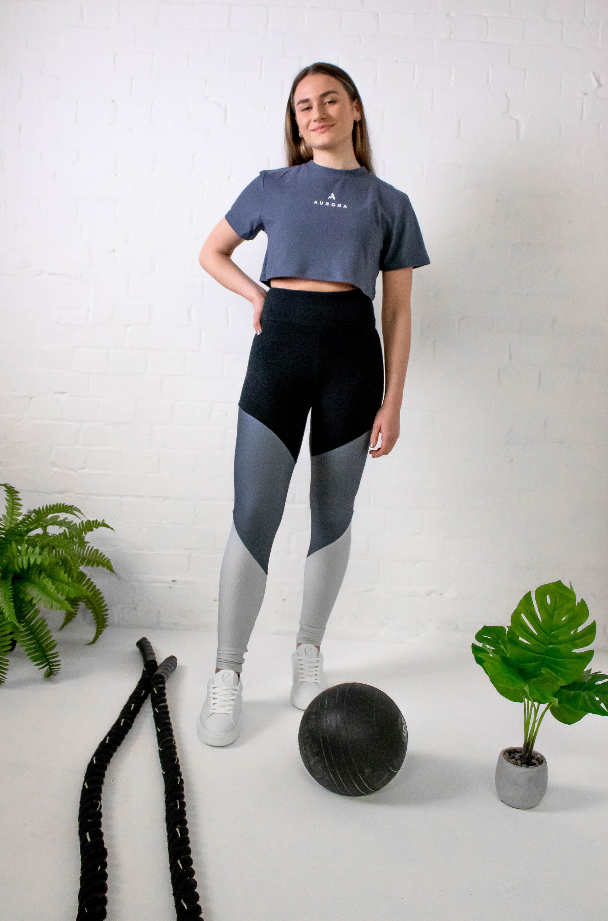 Sustainable Recycled Material Activewear Cropped TShirt in Etsy