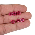 AAA Quality Pink Tourmaline Quartz Round Shape Faceted Loose Gemstone Bead- Pink Tourmaline Checker Cut Gemstone For Jewelry Making LGS019 product logo