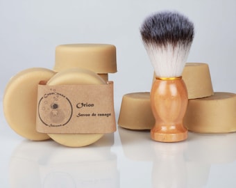 ORION 100% natural shaving soap with shea and cocoa butters! (badger not included)