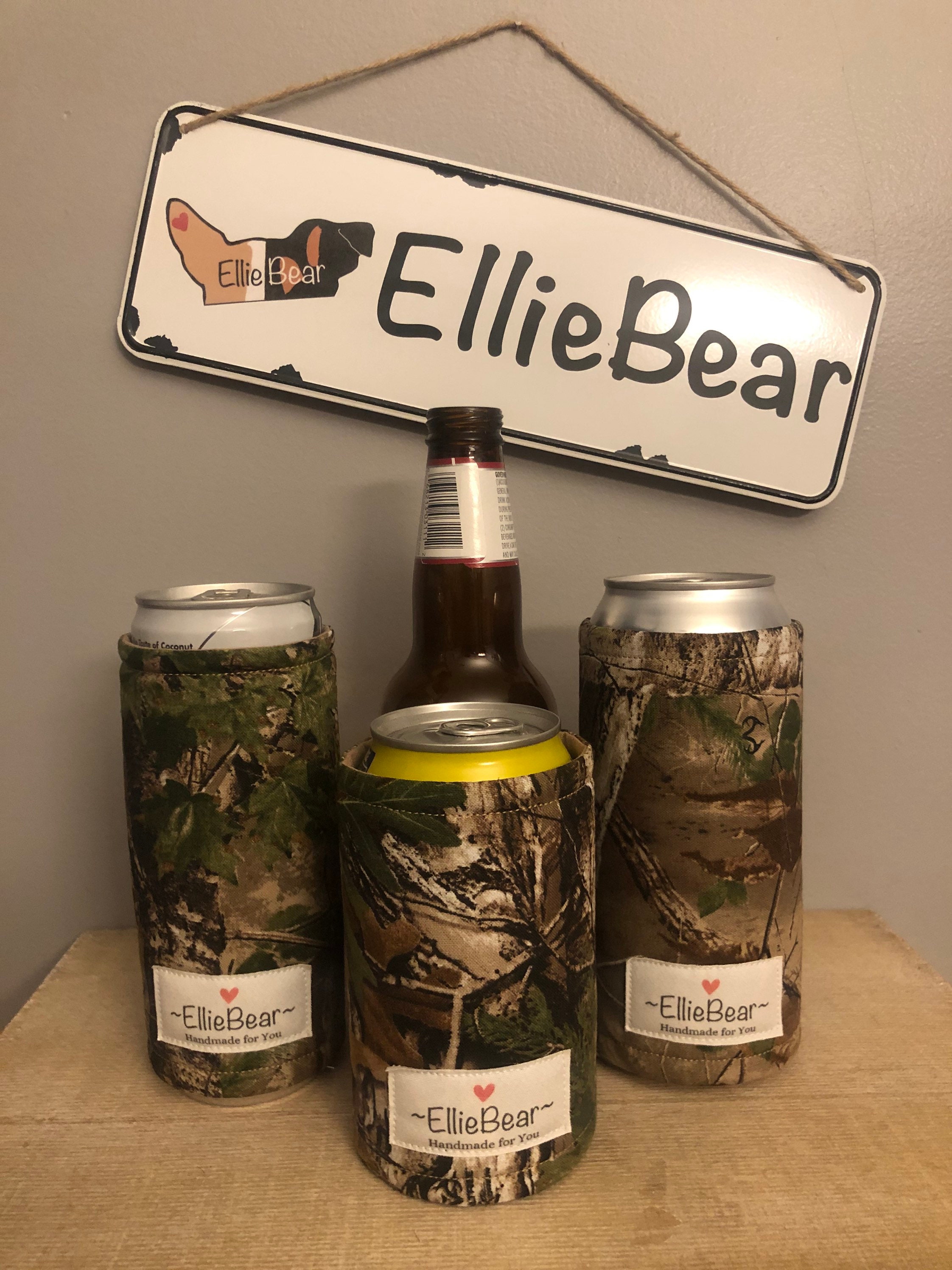 Camouflage Beer Bottle Koozie Huggie Cooler – Frill Seekers Gifts