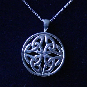 Celtic Pendant Sterling Silver